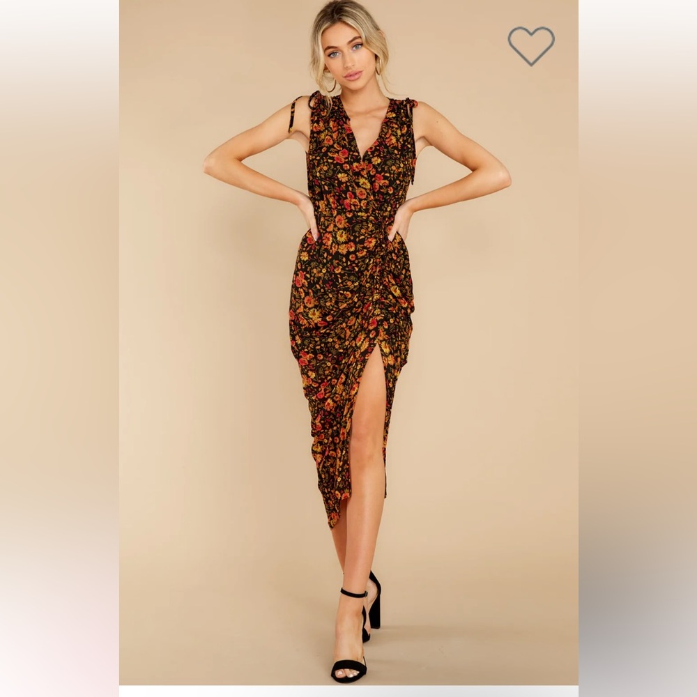 NWT Floral Midi Dress